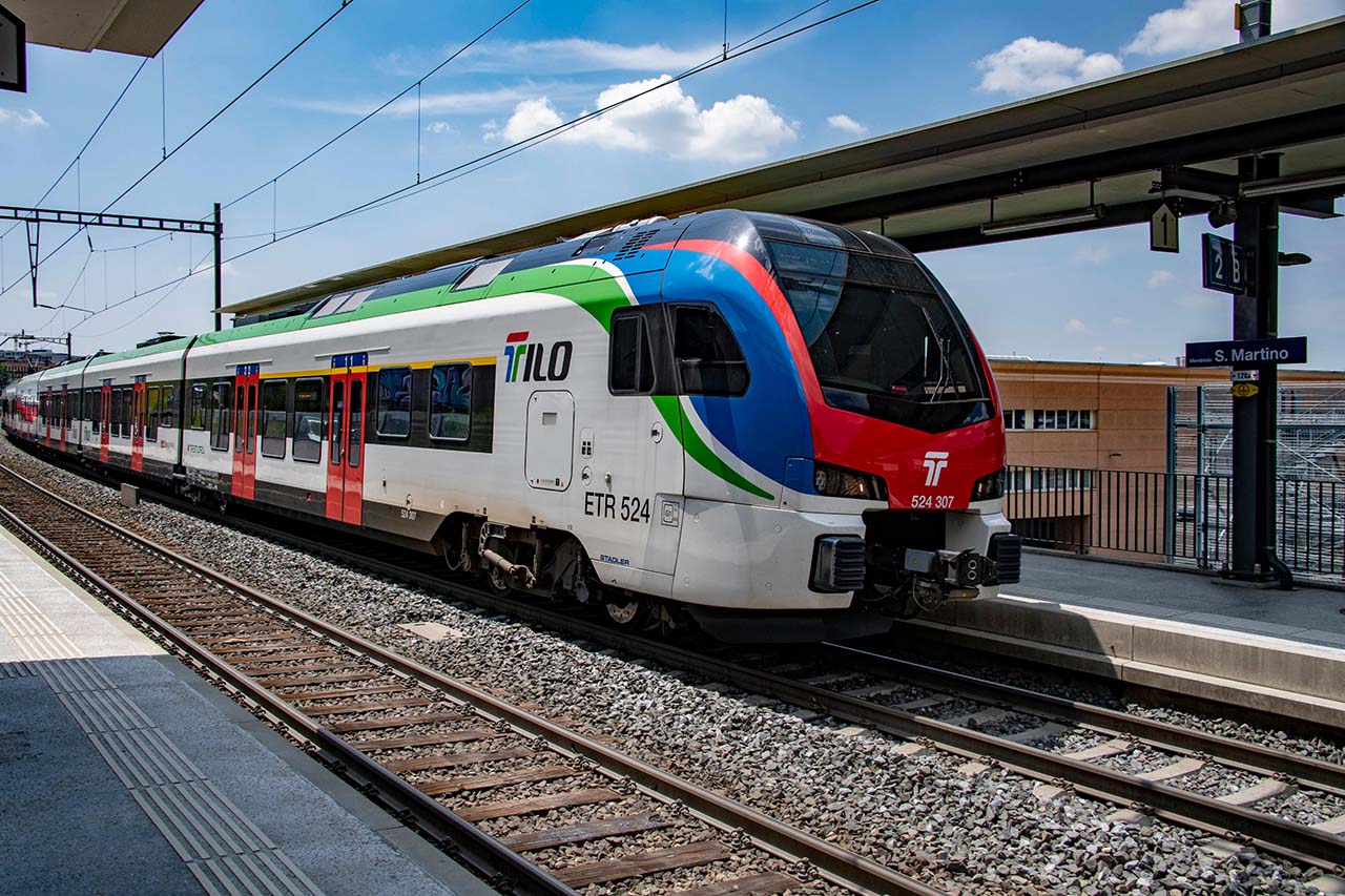 Aumento del traffico ferroviario, gli svizzeri amano il treno